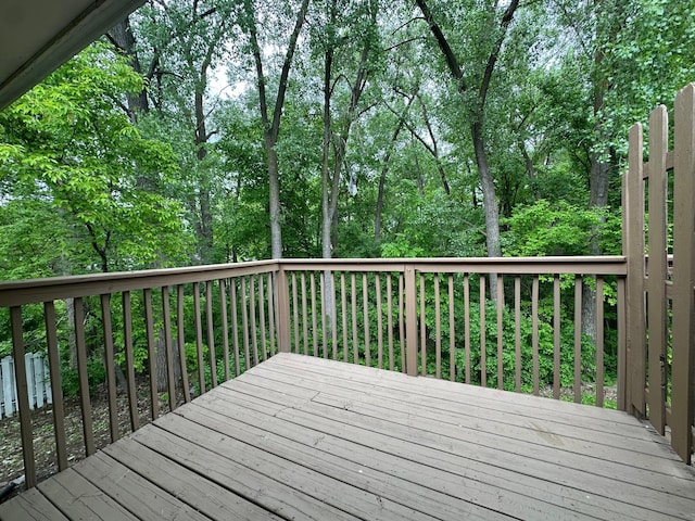 9329 Bass Creek Cir N, New Hope, MN 55428 - view of wooden terrace
