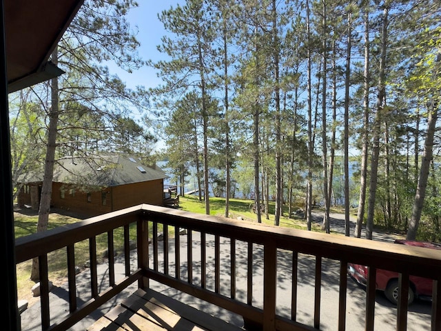 1880 Everett Rd S, Greenwood Twp, MN 55790 - view of wooden terrace