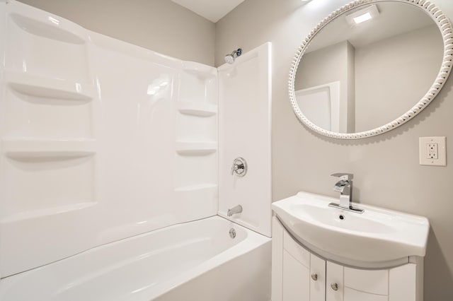 4245 11th Ave S, Minneapolis, MN 55407 - bathroom featuring vanity and bathtub / shower combination