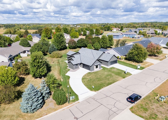 724 Westland Ln, New London, MN 56273 - aerial perspective of suburban area