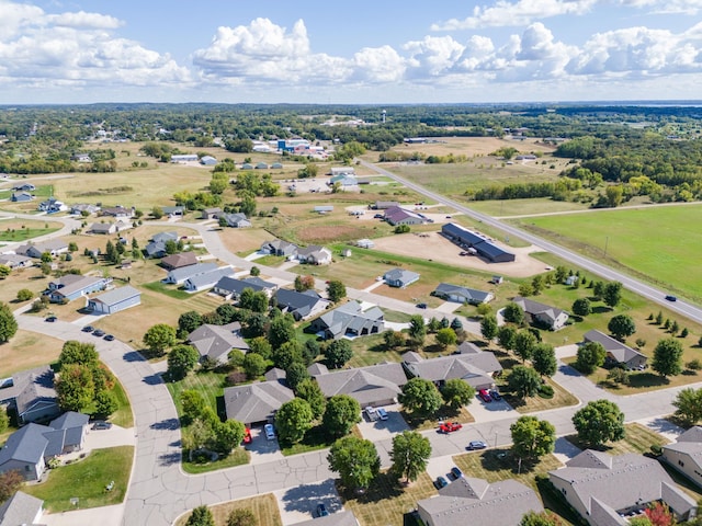724 Westland Ln, New London, MN 56273 - aerial view of residential area
