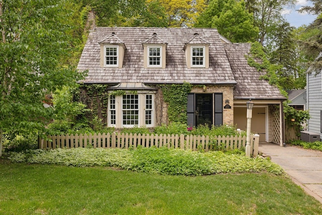 4378 Browndale Ave, Edina, MN 55424 - view of front of home with driveway and a chimney