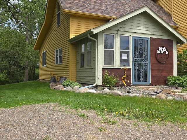 19334 105th Ave, Hayland Twp, MN 56353 - view of property exterior featuring a shingled roof