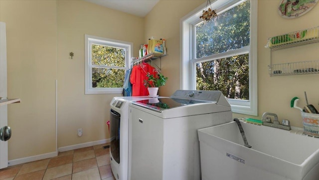 19334 105th Ave, Hayland Twp, MN 56353 - laundry room featuring washer and dryer and baseboards