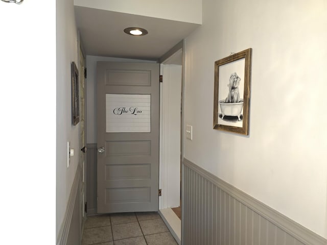 19334 105th Ave, Hayland Twp, MN 56353 - corridor with light tile patterned floors