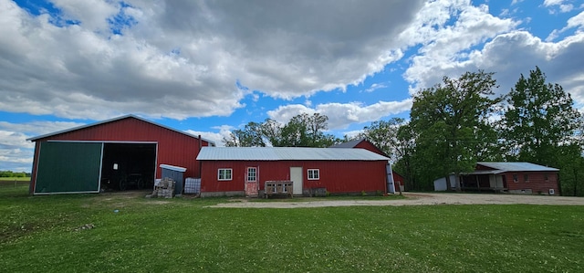 33580 156th St, Harmony Twp, MN 55939 - view of pole building with a yard
