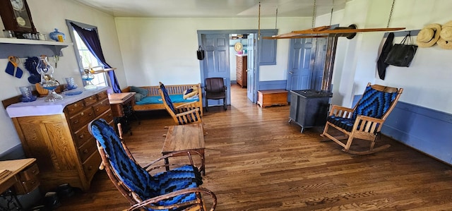 33580 156th St, Harmony Twp, MN 55939 - sitting room featuring wood finished floors