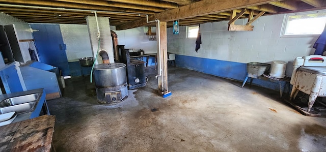 33580 156th St, Harmony Twp, MN 55939 - below grade area featuring healthy amount of natural light