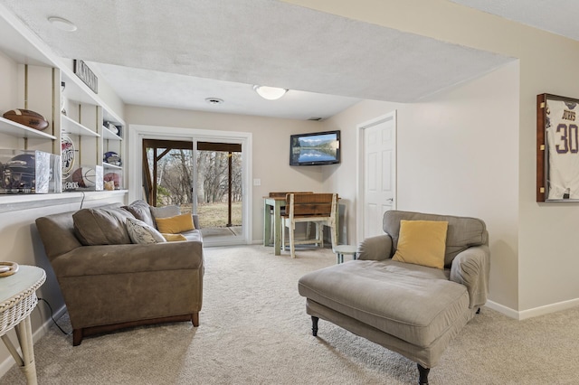 3664 Canary Way, Eagan, MN 55123 - carpeted living room featuring baseboards
