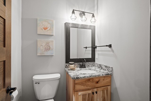 7410 313th Ave NE, North Branch Twp, MN 55056 - half bathroom with toilet and vanity