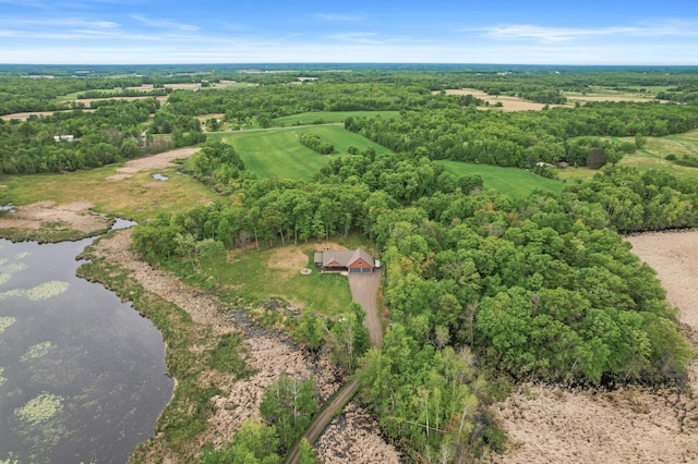 7410 313th Ave NE, North Branch Twp, MN 55056 - bird's eye view of a nearby body of water