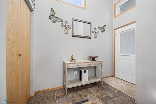 6738 Joseph St, Horace, ND 58047 - foyer with baseboards and healthy amount of natural light