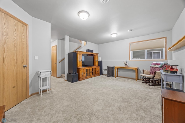 6738 Joseph St, Horace, ND 58047 - game room featuring carpet flooring
