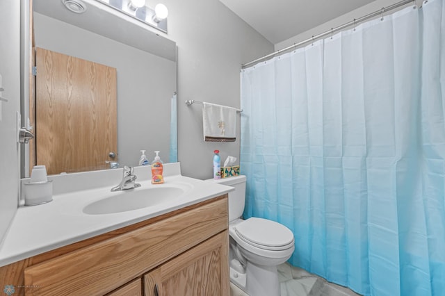 6738 Joseph St, Horace, ND 58047 - bathroom with vanity and toilet