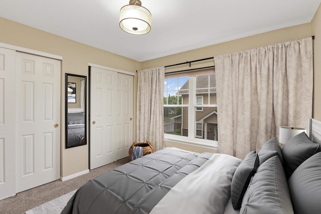 20338 Kensfield Trl Unit 1606, Lakeville, MN 55044 - bedroom featuring carpet, baseboards, and multiple closets