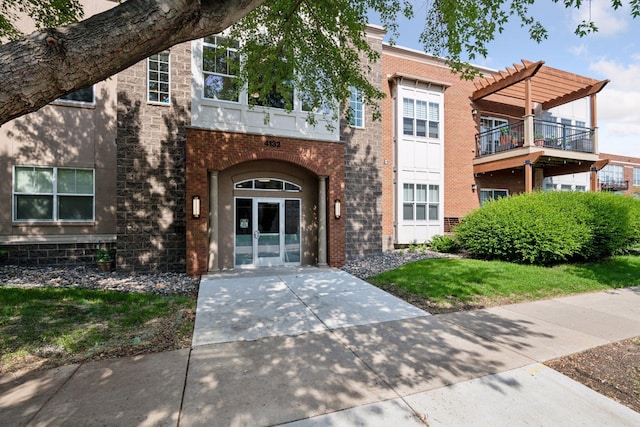 4132 Vernon Ave S Unit A103, Saint Louis Park, MN 55416 - view of front of property with brick siding