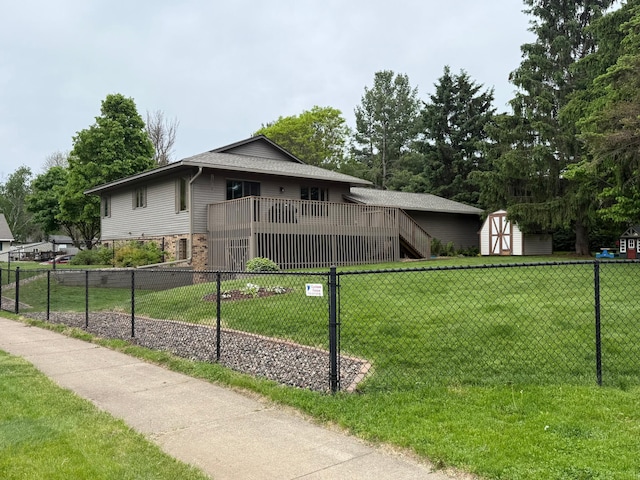 507 Pine Ridge Ter, River Falls, WI 54022 - view of front of house with stone siding