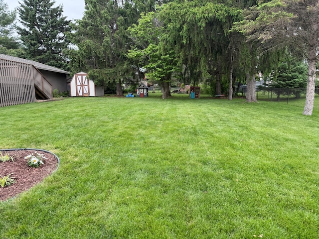 507 Pine Ridge Ter, River Falls, WI 54022 - view of grassy yard featuring stairway