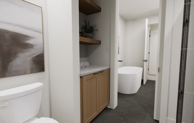 2815 44th St Unit 15, Minneapolis, MN 55410 - full bathroom featuring a soaking tub and toilet