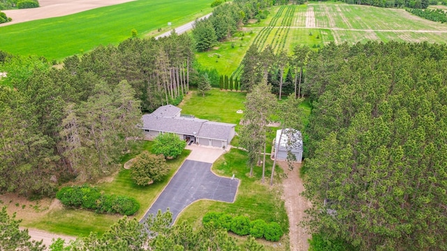 4765 344th Ln NW, Cambridge, MN 55008 - aerial view of property and surrounding area with rural landscape and extensive farmland