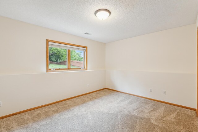 307 Lincoln Dr SE, Saint Michael, MN 55376 - carpeted spare room with baseboards and a textured ceiling