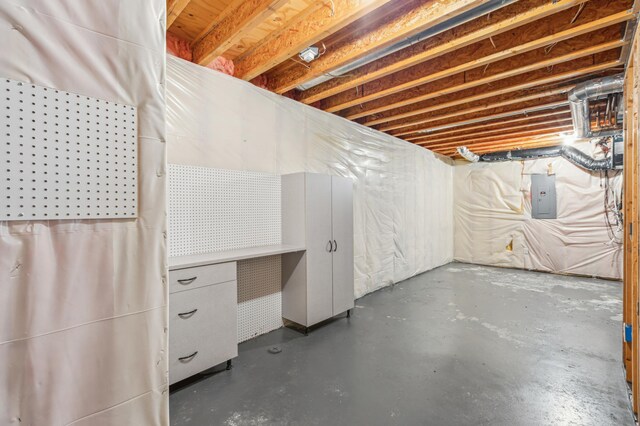 307 Lincoln Dr SE, Saint Michael, MN 55376 - unfinished basement featuring electric panel