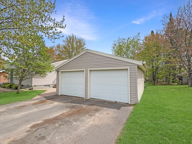 602 26th St, Scanlon, MN 55720 - view of detached garage