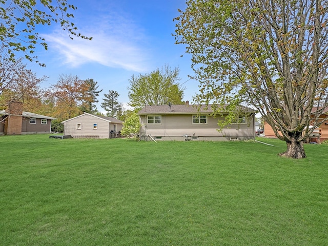 602 26th St, Scanlon, MN 55720 - view of green lawn