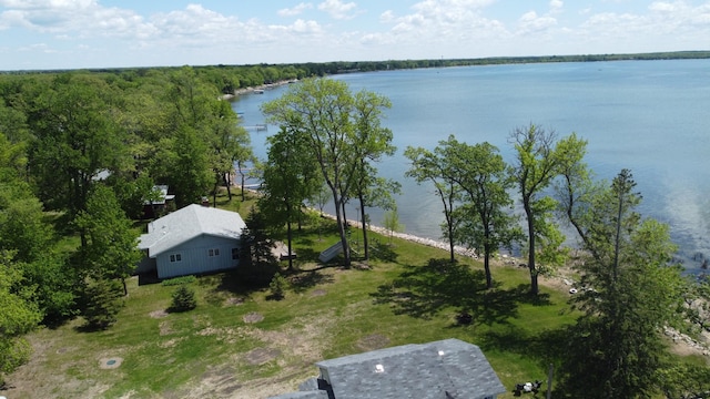 42606 Pleasure Park Rd, Otter Tail Twp, MN 56571 - aerial view of property and surrounding area with a large body of water