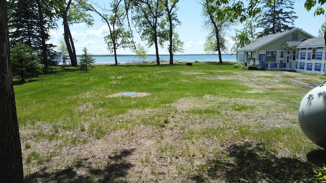 42606 Pleasure Park Rd, Otter Tail Twp, MN 56571 - view of yard with a water view