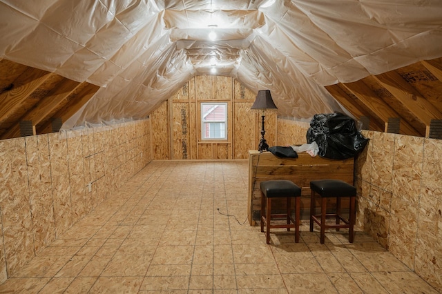 835 Park St, Fairmont, MN 56031 - view of unfinished attic