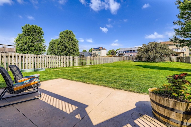 220 Maverick Ave, Elko New Market, MN 55054 - fenced backyard with a patio and a residential view