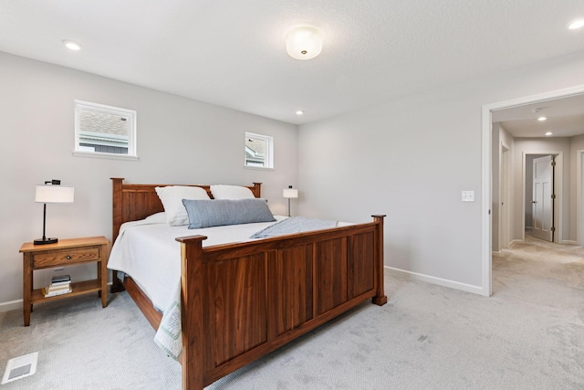 6678 Wildflower Way, Minnetrista, MN 55331 - bedroom with light carpet and recessed lighting