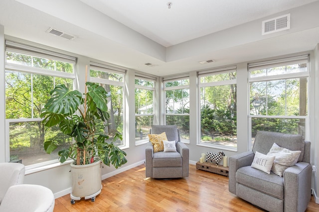 4132 Vernon Ave S Unit A101, Saint Louis Park, MN 55416 - sunroom featuring healthy amount of natural light, wood finished floors, and baseboards