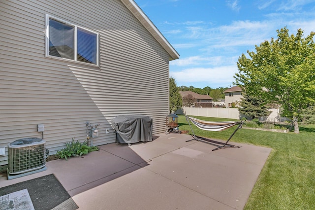 24405 18th Ave, Saint Augusta, MN 56301 - view of patio with central AC unit and area for grilling