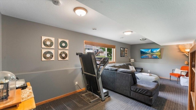 24405 18th Ave, Saint Augusta, MN 56301 - living area with carpet floors and baseboards