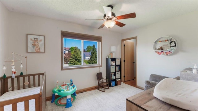24405 18th Ave, Saint Augusta, MN 56301 - bedroom with baseboards and a ceiling fan