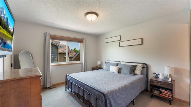 24405 18th Ave, Saint Augusta, MN 56301 - bedroom with carpet floors, a textured ceiling, and baseboards