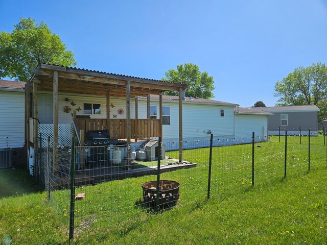 4732 San Juan Dr, Fargo, ND 58103 - view of rear view of house