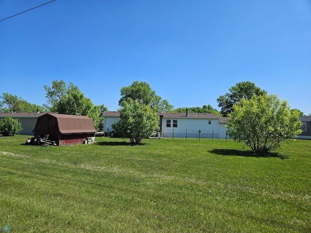 4732 San Juan Dr, Fargo, ND 58103 - view of yard with an outbuilding