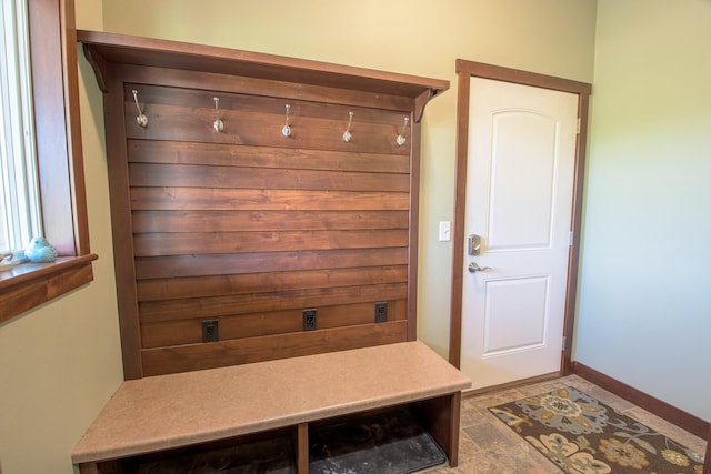 2142 Monarch Ct, Sartell, MN 56377 - mudroom featuring baseboards