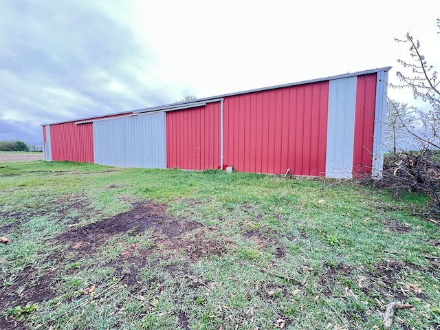 21486 121st Ave, Spring Valley, MN 55975 - view of pole building featuring a lawn