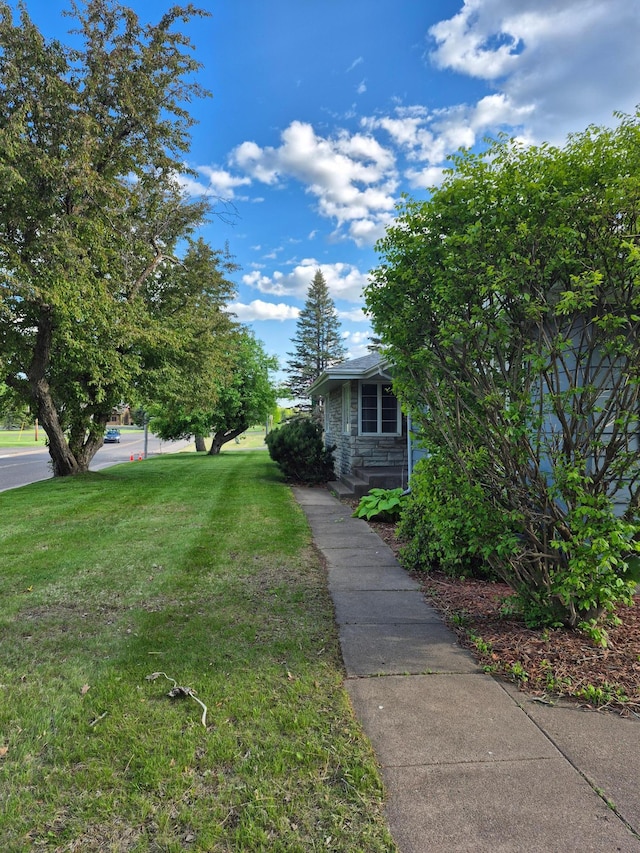 227 Summit Ave, Grantsburg, WI 54840 - view of grassy yard