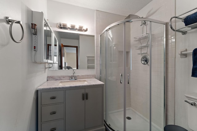 7150 Upper 157th St W, Apple Valley, MN 55124 - bathroom featuring a shower stall and vanity