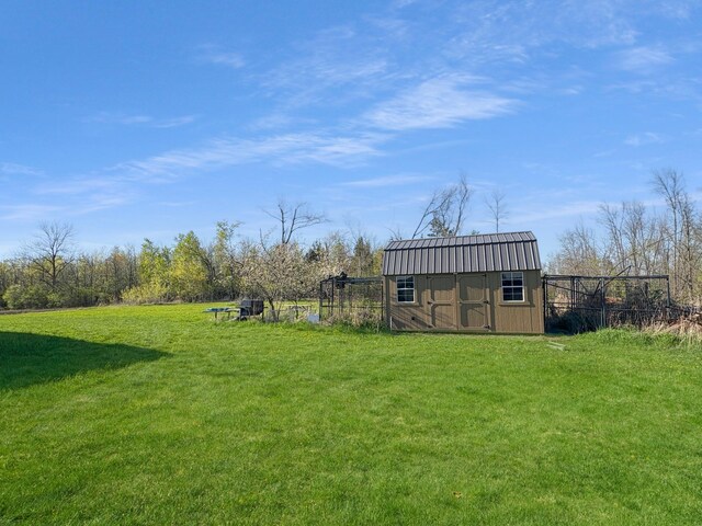 398 11 1/2 Ave, Turtle Lake, WI 54889 - view of grassy yard