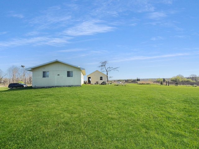 398 11 1/2 Ave, Turtle Lake, WI 54889 - view of green lawn