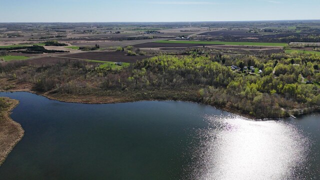 398 11 1/2 Ave, Turtle Lake, WI 54889 - aerial view of a large body of water