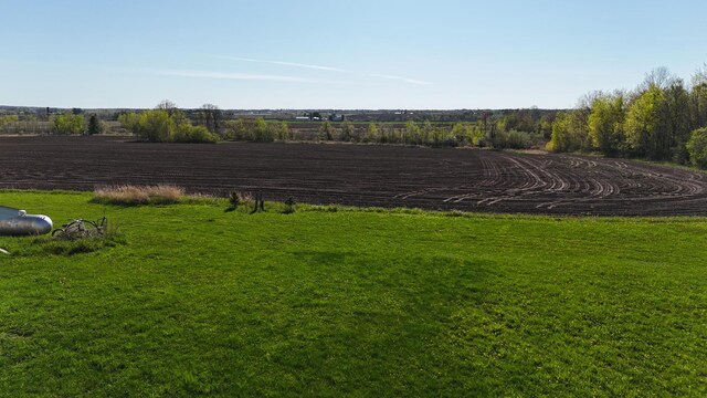 398 11 1/2 Ave, Turtle Lake, WI 54889 - view of green lawn featuring a rural view