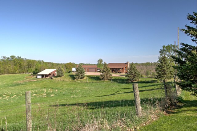 2200 405th Ave NW, Braham, MN 55006 - view of yard featuring a view of countryside