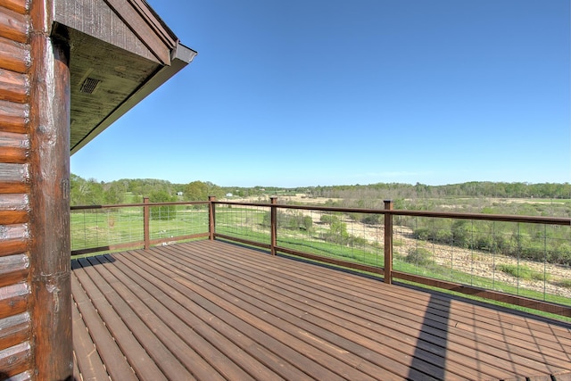 2200 405th Ave NW, Braham, MN 55006 - view of wooden deck